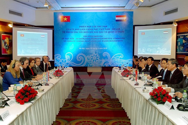 Vietnam y Países Bajos impulsan coordinación en adaptación a cambio climático ảnh 1 Vietnam y Países Bajos impulsan coordinación en adaptación a cambio climático ảnh 1