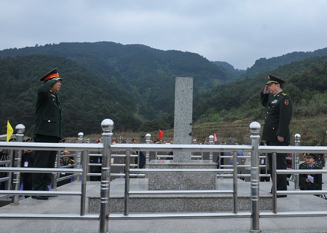 Vietnam y China continúan actividades de intercambio de defensa fronteriza ảnh 1 Vietnam y China continúan actividades de intercambio de defensa fronteriza ảnh 1