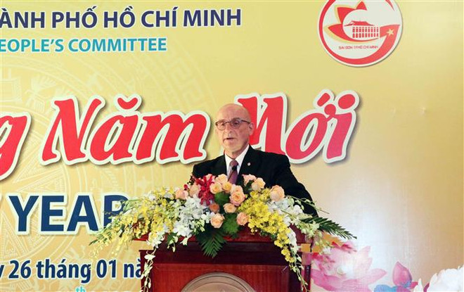 Dirigentes de Ciudad Ho Chi Minh se reúnen con delegaciones consulares ảnh 2 Dirigentes de Ciudad Ho Chi Minh se reúnen con delegaciones consulares ảnh 2