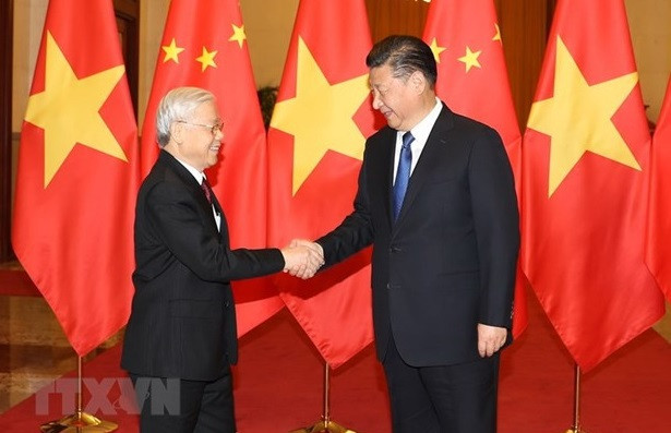 Vietnam y China intercambian felicitaciones en vísperas del Año Nuevo Lunar ảnh 1 Vietnam y China intercambian felicitaciones en vísperas del Año Nuevo Lunar ảnh 1