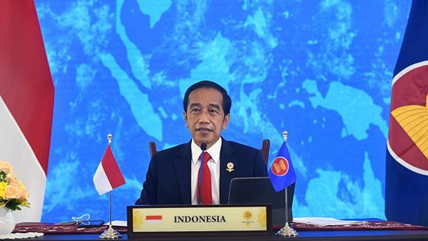 Presidente de Indonesia afirma importancia del consenso de cinco puntos de ASEAN sobre Myanmar ảnh 1