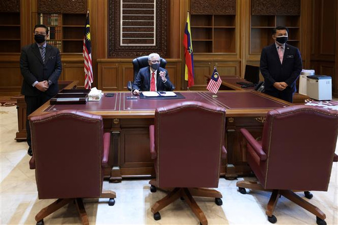 Dirigentes de Malasia y Camboya abordan tema de Myanmar ảnh 1 Dirigentes de Malasia y Camboya abordan tema de Myanmar ảnh 1