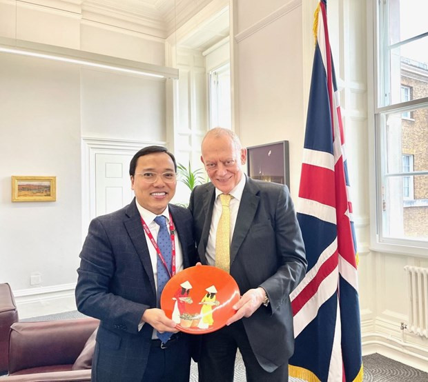Promueven Vietnam y Reino Unido cooperación en comercio, seguridad y defensa ảnh 1 Promueven Vietnam y Reino Unido cooperación en comercio, seguridad y defensa ảnh 1