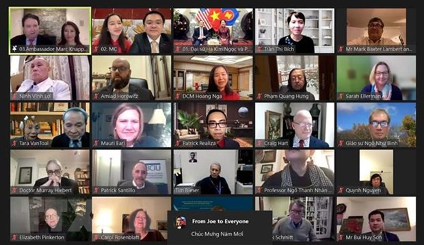 Vietnamitas en Estados Unidos celebran programa artístico en ocasión del Tet ảnh 1 Vietnamitas en Estados Unidos celebran programa artístico en ocasión del Tet ảnh 1