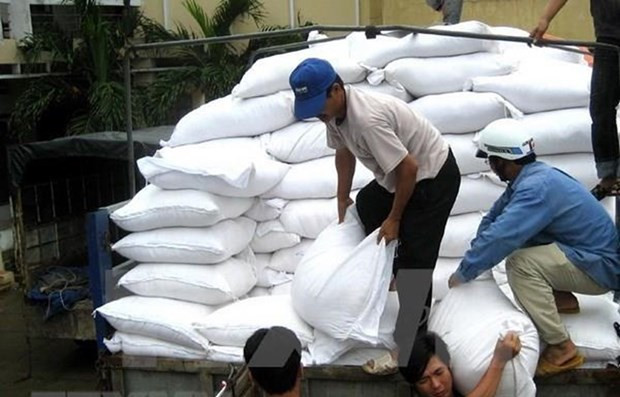 Distribuyen arroz a nueve provincias vietnamitas en ocasión del Tet ảnh 1 Distribuyen arroz a nueve provincias vietnamitas en ocasión del Tet ảnh 1
