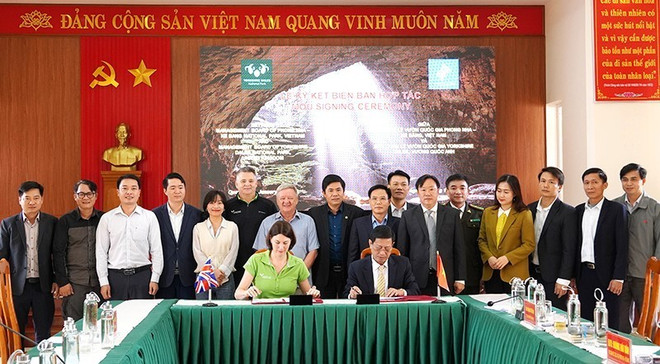 Impulsan cooperación Vietnam - Reino Unido en turismo de exploración de cuevas ảnh 1 Impulsan cooperación Vietnam - Reino Unido en turismo de exploración de cuevas ảnh 1