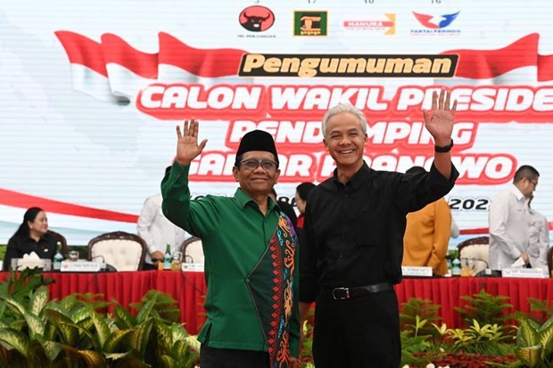 Candidatos presidenciales de Indonesia celebran segundo debate televisivo ảnh 1 Candidatos presidenciales de Indonesia celebran segundo debate televisivo ảnh 1