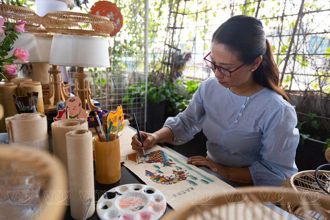 Linternas resaltan belleza de la cultura vietnamita ảnh 1