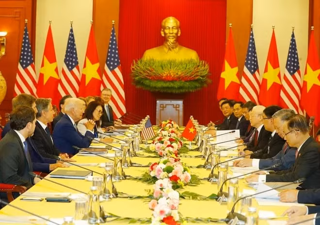 2023- Año exitoso de la diplomacia vietnamita ảnh 1