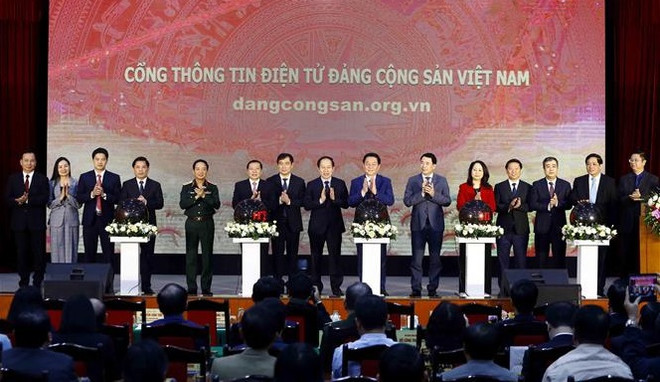 Inauguran Portal digital del Partido Comunista de Vietnam ảnh 1 Inauguran Portal digital del Partido Comunista de Vietnam ảnh 1