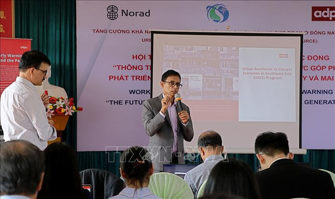 Conferencia destaca la importancia de previsión de desastres basada en impacto ảnh 2 Conferencia destaca la importancia de previsión de desastres basada en impacto ảnh 2