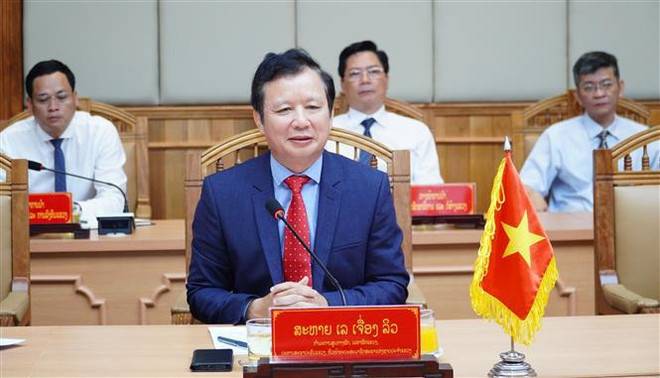 Provincias vietnamita y laosiana fortalecen cooperación ảnh 1 Provincias vietnamita y laosiana fortalecen cooperación ảnh 1