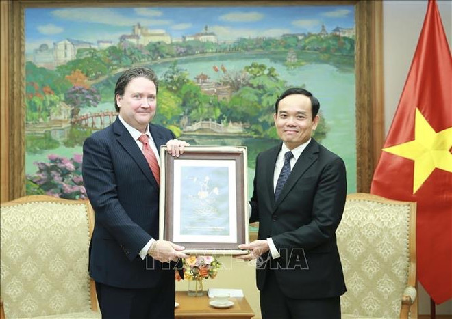 Viceprimer ministro de Vietnam recibe al embajador estadounidense ảnh 1 Viceprimer ministro de Vietnam recibe al embajador estadounidense ảnh 1