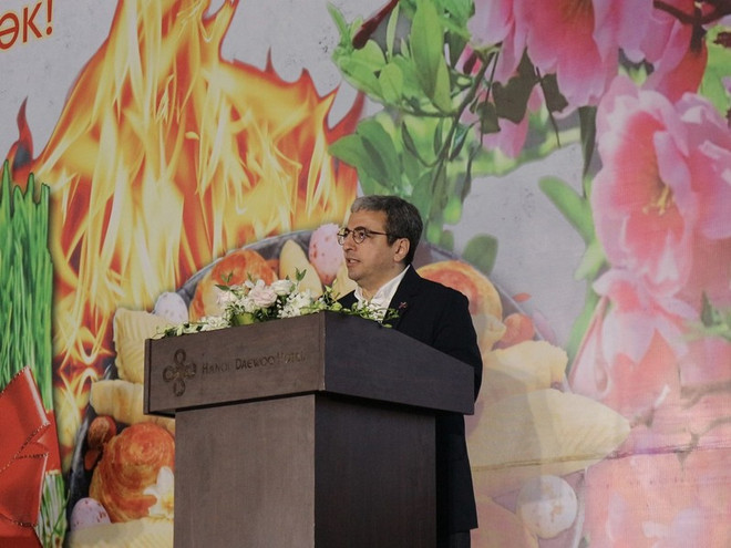 Organizan en Vietnam Fiesta Novruz de Azerbaiyán ảnh 1 Organizan en Vietnam Fiesta Novruz de Azerbaiyán ảnh 1