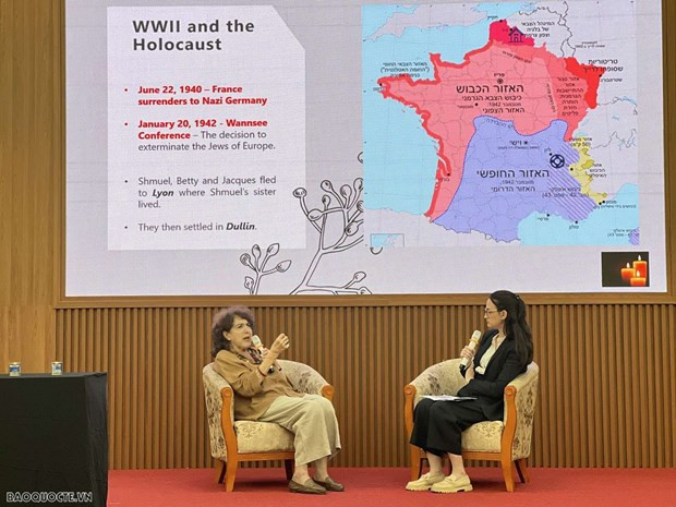 Realizan en Hanoi acto en memoria de víctimas del Holocausto ảnh 2 Realizan en Hanoi acto en memoria de víctimas del Holocausto ảnh 2