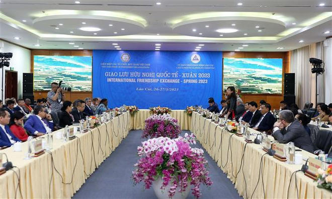 Celebran intercambio de amistad internacional en Vietnam ảnh 1 Celebran intercambio de amistad internacional en Vietnam ảnh 1