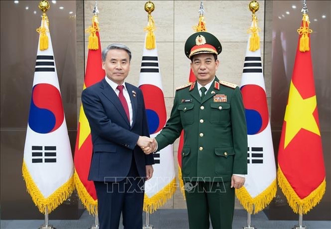Vietnam y Corea del Sur refuerzan cooperación en defensa ảnh 1 Vietnam y Corea del Sur refuerzan cooperación en defensa ảnh 1