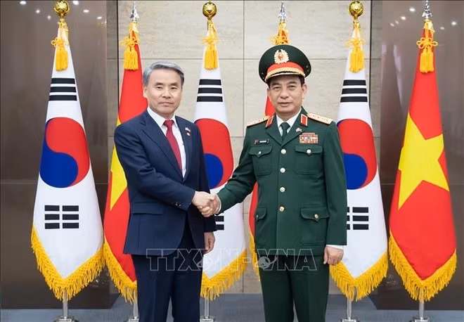 Vietnam y Corea del Sur refuerzan cooperación en defensa ảnh 1