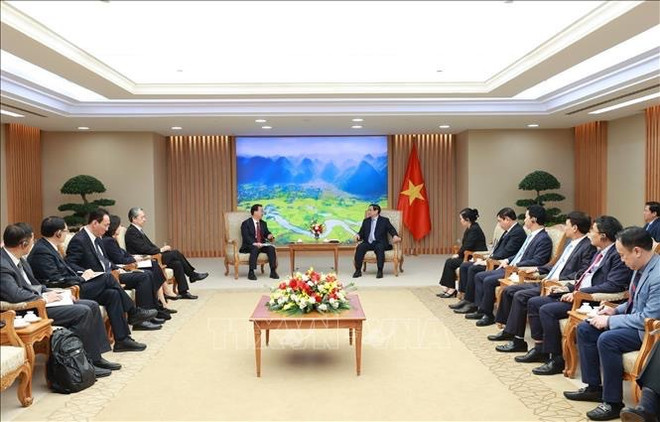 Primer ministro recibe al secretario del Comité partidista de la provincia china de Yunnan ảnh 2 Primer ministro recibe al secretario del Comité partidista de la provincia china de Yunnan ảnh 2