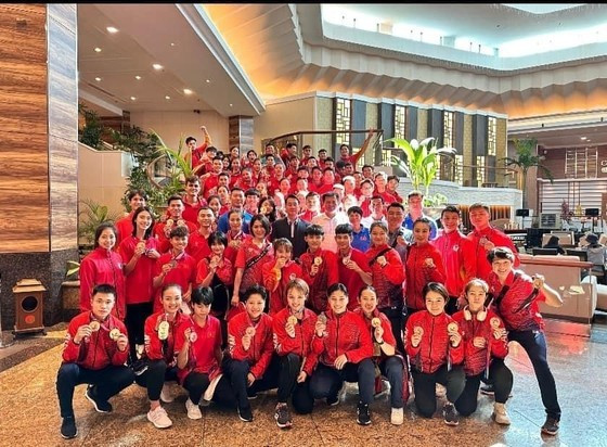 Conquista Vietnam primer lugar en Campeonato de Karate del Sudeste Asiático ảnh 1 Conquista Vietnam primer lugar en Campeonato de Karate del Sudeste Asiático ảnh 1