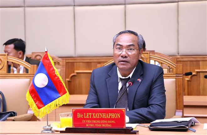 Provincias vietnamita y laosiana fortalecen cooperación ảnh 2 Provincias vietnamita y laosiana fortalecen cooperación ảnh 2