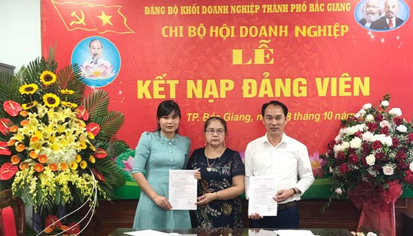 Provincia de Bac Giang desarrolla organizaciones partidistas en empresas ảnh 1 Provincia de Bac Giang desarrolla organizaciones partidistas en empresas ảnh 1