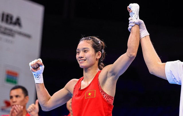 Boxeadora vietnamita llega a final del campeonato mundial ảnh 1
