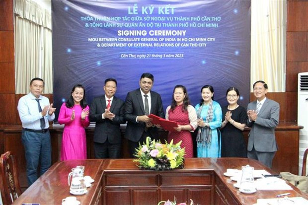 Ciudad vietnamita y la India intensifican cooperación multifacética ảnh 1 Ciudad vietnamita y la India intensifican cooperación multifacética ảnh 1