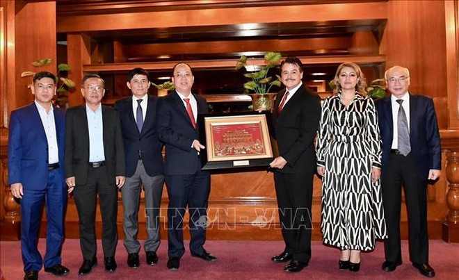 Vietnam y México fomenten nexos de cooperación ảnh 2 Vietnam y México fomenten nexos de cooperación ảnh 2