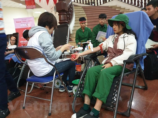 Arranca en Vietnam nueva edición de la campaña de donación de sangre ảnh 1 Arranca en Vietnam nueva edición de la campaña de donación de sangre ảnh 1