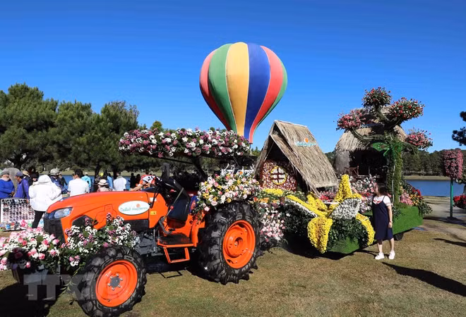 Nutrida participación en Festival de Flores de Da Lat 2019 ảnh 1