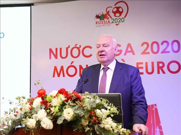Presentan en Hanoi productos turísticos de Rusia en Eurocopa 2020 ảnh 1