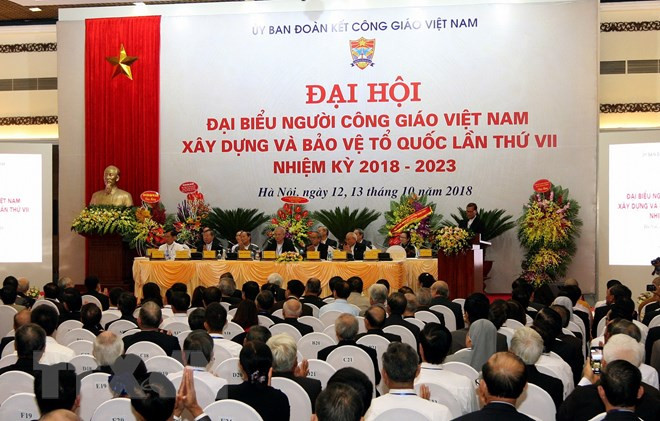 Efectúan séptimo Congreso de católicos vietnamitas dedicado a construcción y defensa nacional ảnh 1 Efectúan séptimo Congreso de católicos vietnamitas dedicado a construcción y defensa nacional ảnh 1