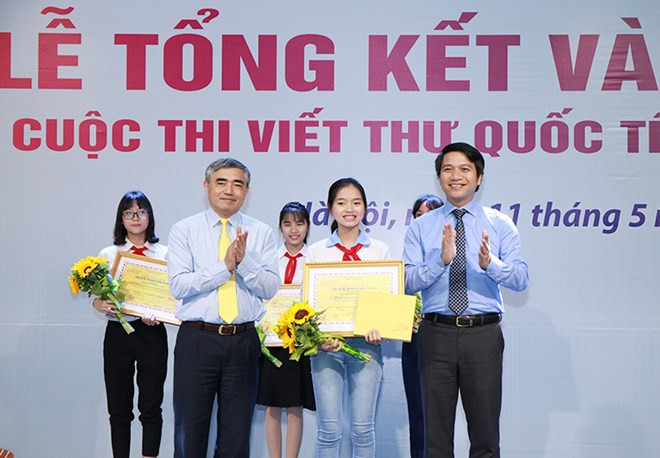 Estudiante vietnamita gana tercer premio del concurso epistolar de UPU ảnh 1 Estudiante vietnamita gana tercer premio del concurso epistolar de UPU ảnh 1