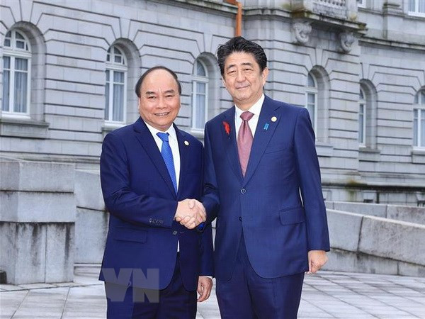 Actividades de premier vietnamita en Japón evidencian aportes de Hanoi a fortalecimento de vínculos ảnh 1 Actividades de premier vietnamita en Japón evidencian aportes de Hanoi a fortalecimento de vínculos ảnh 1