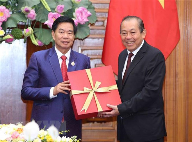 Relación Vietnam-Laos es única en el mundo, sostiene vicepremier vietnamita ảnh 1 Relación Vietnam-Laos es única en el mundo, sostiene vicepremier vietnamita ảnh 1