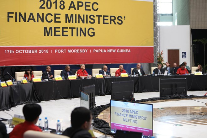 Ministros de finanzas del APEC proponen medidas para impulsar crecimiento ảnh 1 Ministros de finanzas del APEC proponen medidas para impulsar crecimiento ảnh 1