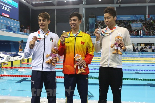 Vietnam conquista segunda medalla de oro en Juegos Olímpicos de la Juventud en Argentina ảnh 1 Vietnam conquista segunda medalla de oro en Juegos Olímpicos de la Juventud en Argentina ảnh 1