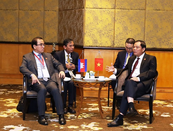 Vietnam y Camboya fortalecen cooperación agrícola, silvícola y acuícola ảnh 1 Vietnam y Camboya fortalecen cooperación agrícola, silvícola y acuícola ảnh 1