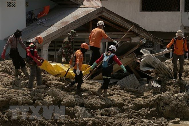 Indonesia acelera últimos esfuerzos en búsqueda de desaparecidos por terremoto y tsunami ảnh 1 Indonesia acelera últimos esfuerzos en búsqueda de desaparecidos por terremoto y tsunami ảnh 1
