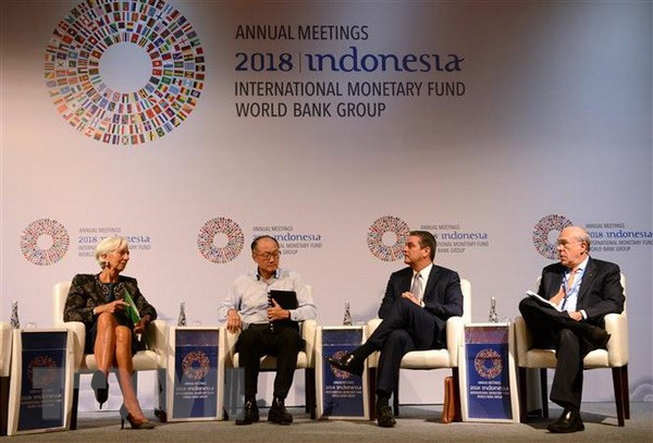 Inauguran conferencia anual del Fondo Monetario Internacional y Banco Mundial ảnh 1 Inauguran conferencia anual del Fondo Monetario Internacional y Banco Mundial ảnh 1