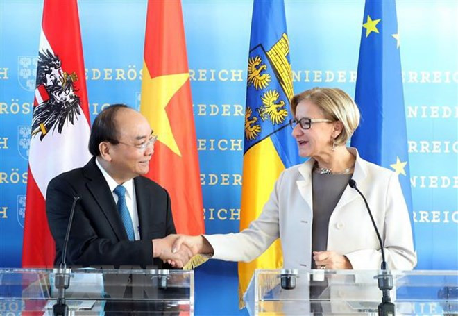 Premier de Vietnam visita estado de Baja Austria ảnh 1 Premier de Vietnam visita estado de Baja Austria ảnh 1