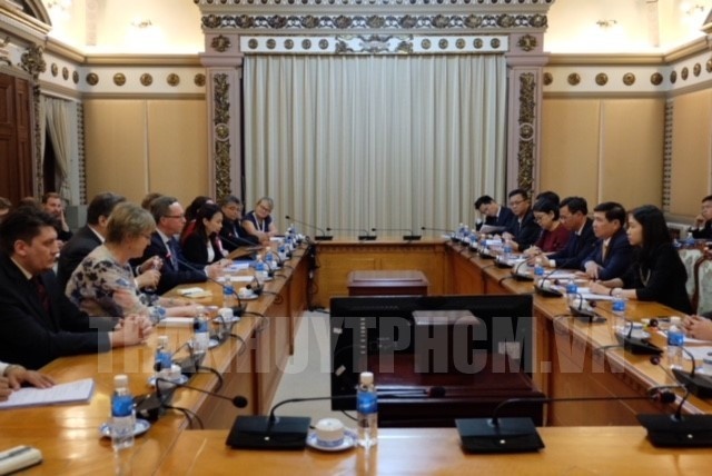Ciudad Ho Chi Minh aboga por estrechar lazos económicos con Finlandia ảnh 1 Ciudad Ho Chi Minh aboga por estrechar lazos económicos con Finlandia ảnh 1