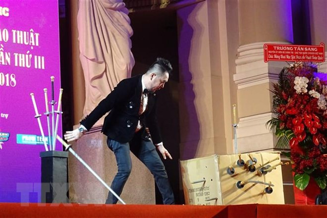 Inauguran en Ciudad Ho Chi Minh Festival Nacional de Magia 2018 ảnh 1 Inauguran en Ciudad Ho Chi Minh Festival Nacional de Magia 2018 ảnh 1