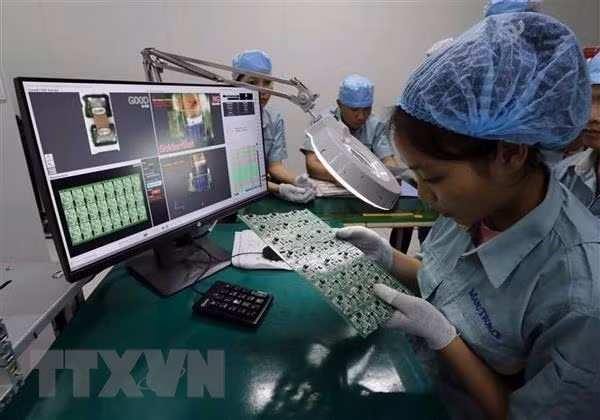 Vietnam sigue captando inversiones de empresas electrónicas extranjeras ảnh 1 Vietnam sigue captando inversiones de empresas electrónicas extranjeras ảnh 1
