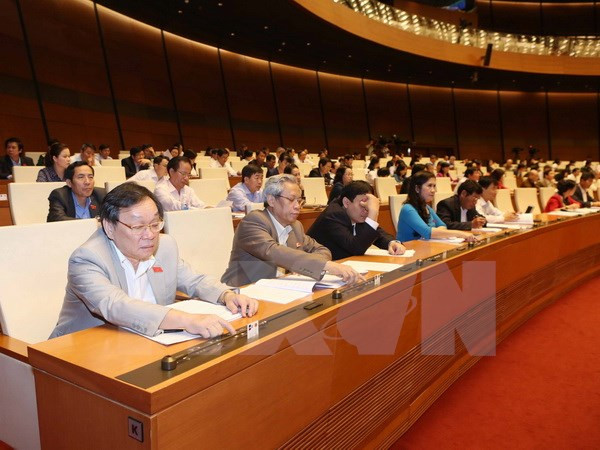 Aprueba Parlamento vietnamita cuatro proyectos de leyes ảnh 1 Aprueba Parlamento vietnamita cuatro proyectos de leyes ảnh 1