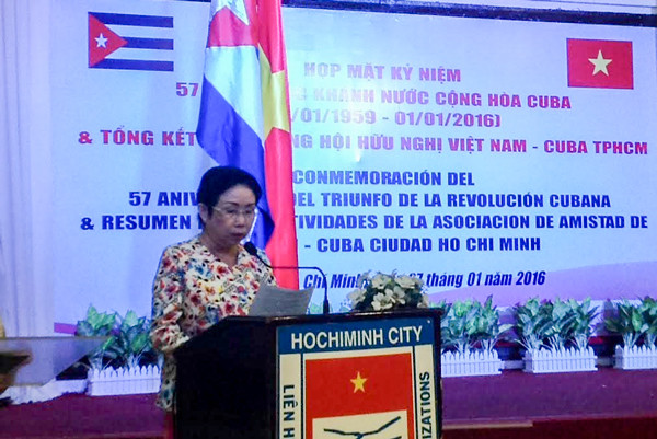 Ciudad Ho Chi Minh consolida relaciones de amistad con Cuba ảnh 1 Ciudad Ho Chi Minh consolida relaciones de amistad con Cuba ảnh 1