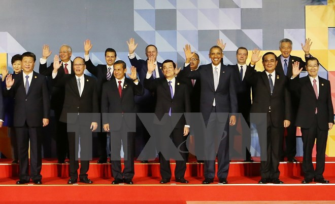 Presidente vietnamita conversa con diversos líderes mundiales en Filipinas ảnh 1 Presidente vietnamita conversa con diversos líderes mundiales en Filipinas ảnh 1