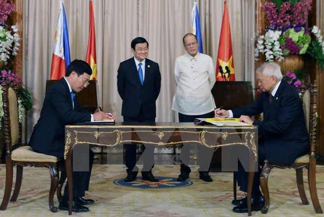 Establecen Vietnam y Filipinas nexos de asociación estratégica ảnh 1 Establecen Vietnam y Filipinas nexos de asociación estratégica ảnh 1