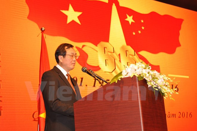 Conmemoran en Guangzhou aniversario de nexos diplomáticos Vietnam- China ảnh 1 Conmemoran en Guangzhou aniversario de nexos diplomáticos Vietnam- China ảnh 1